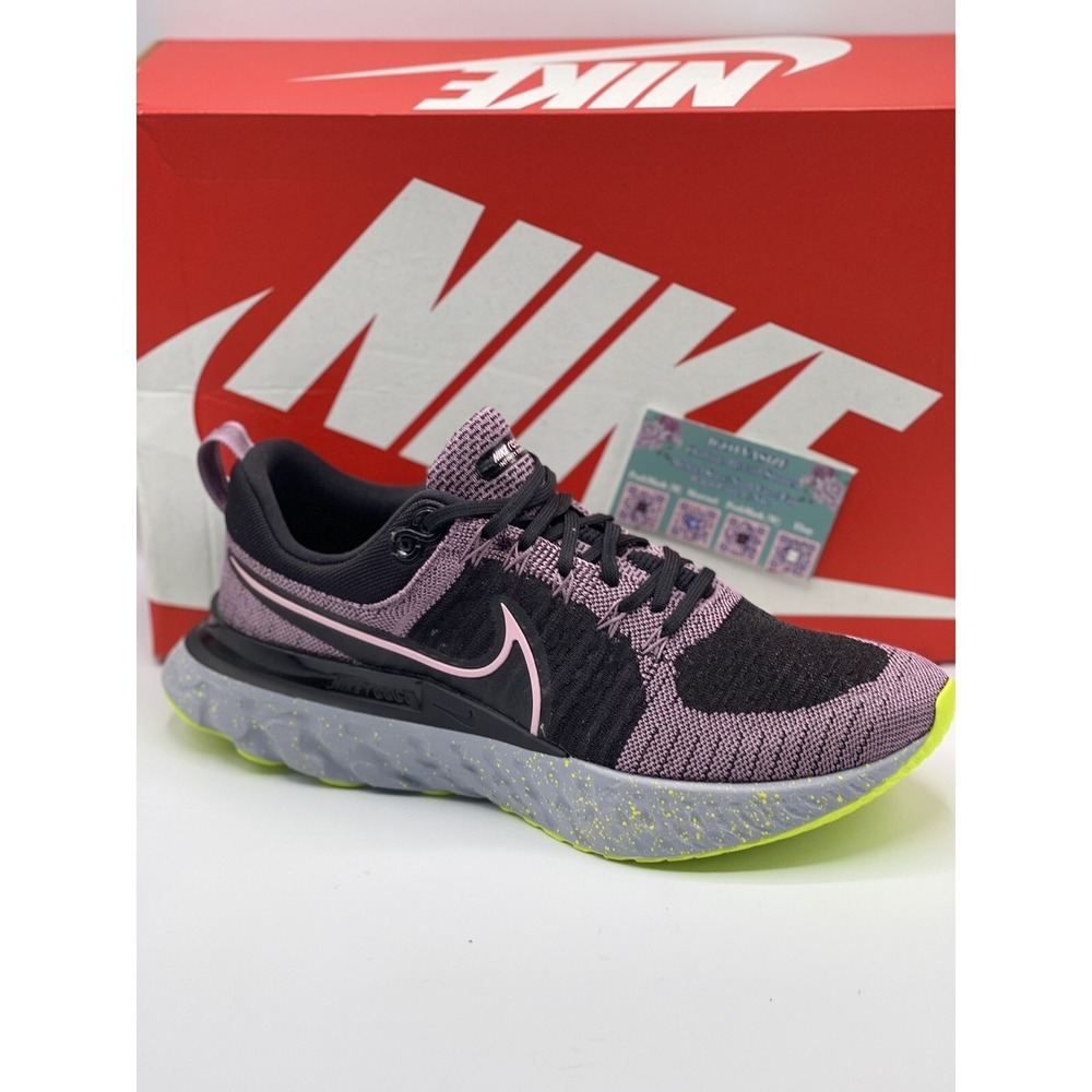Nike Women's React Infinity Flyknit 2 Running Shoes Size 12 Purple New